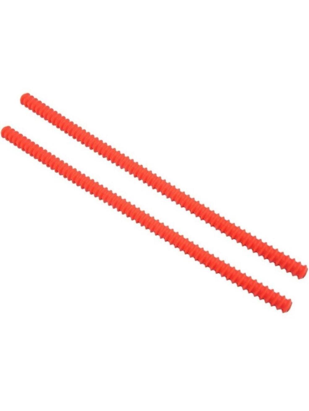 Oven Rack Cooking Rack Protector Food Grade Silicone for Burn Protection 2pc RED